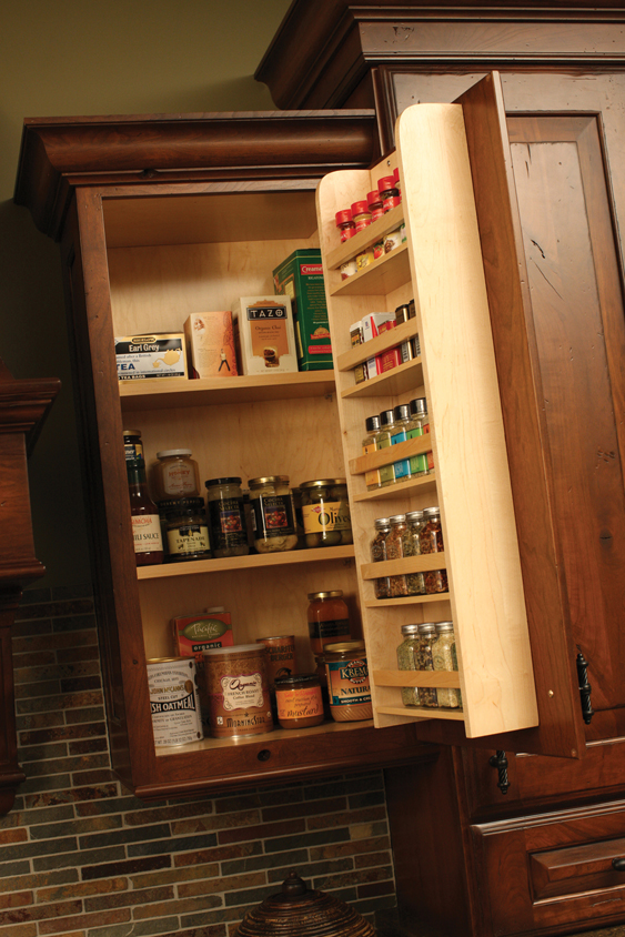 cardinal kitchens & baths | storage solutions 101: spice accessories