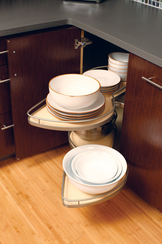 Corner Solutions  Kitchen Cabinet Storage and Revolving Shelves